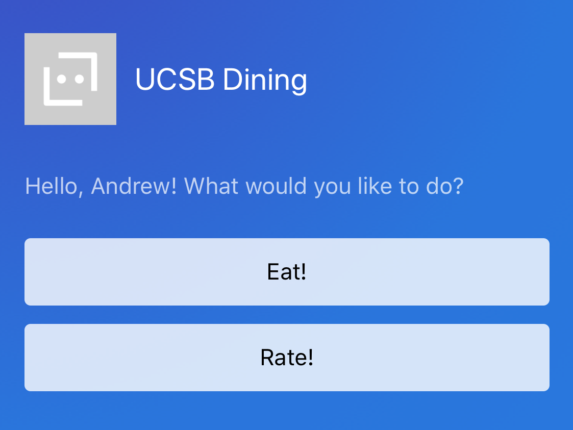UCSB Dining Cortana Skill